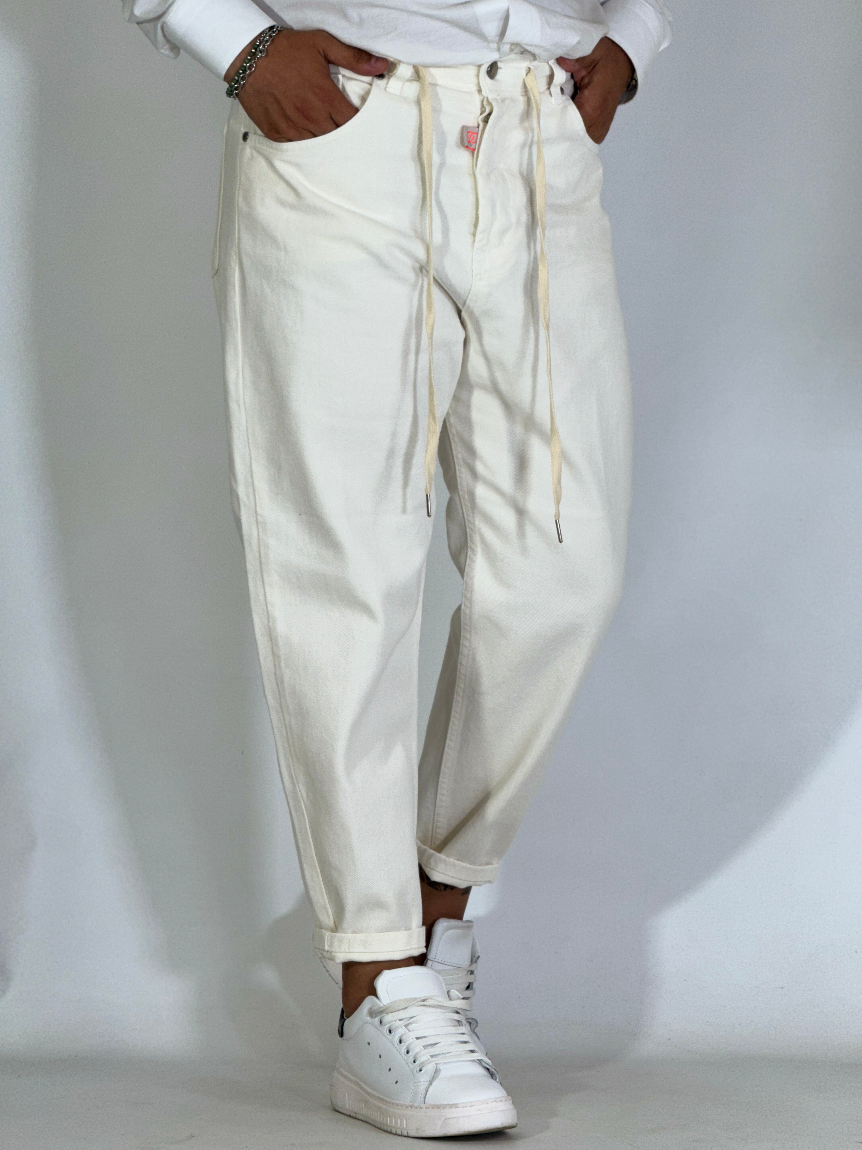Pantalone JAPAN bianco
