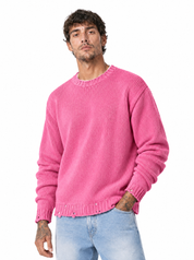 JOLLY girocollo con abrasioni kitty
