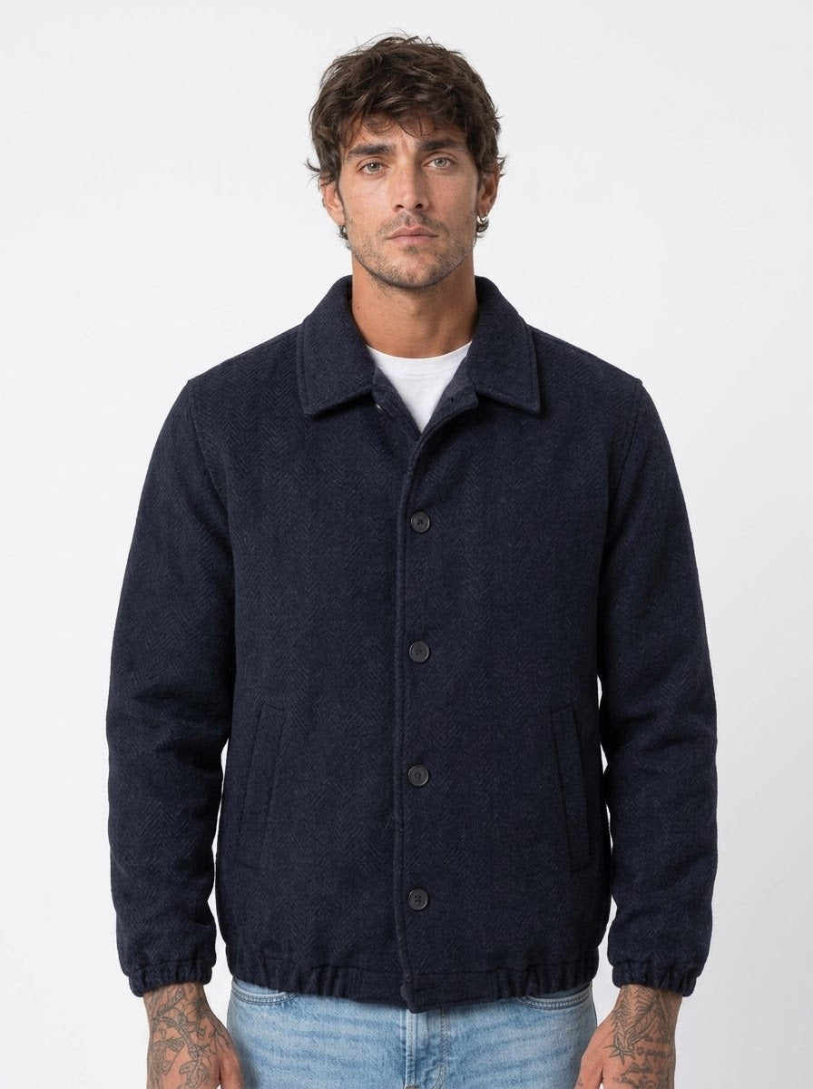 Bomber spigato blu JB2051