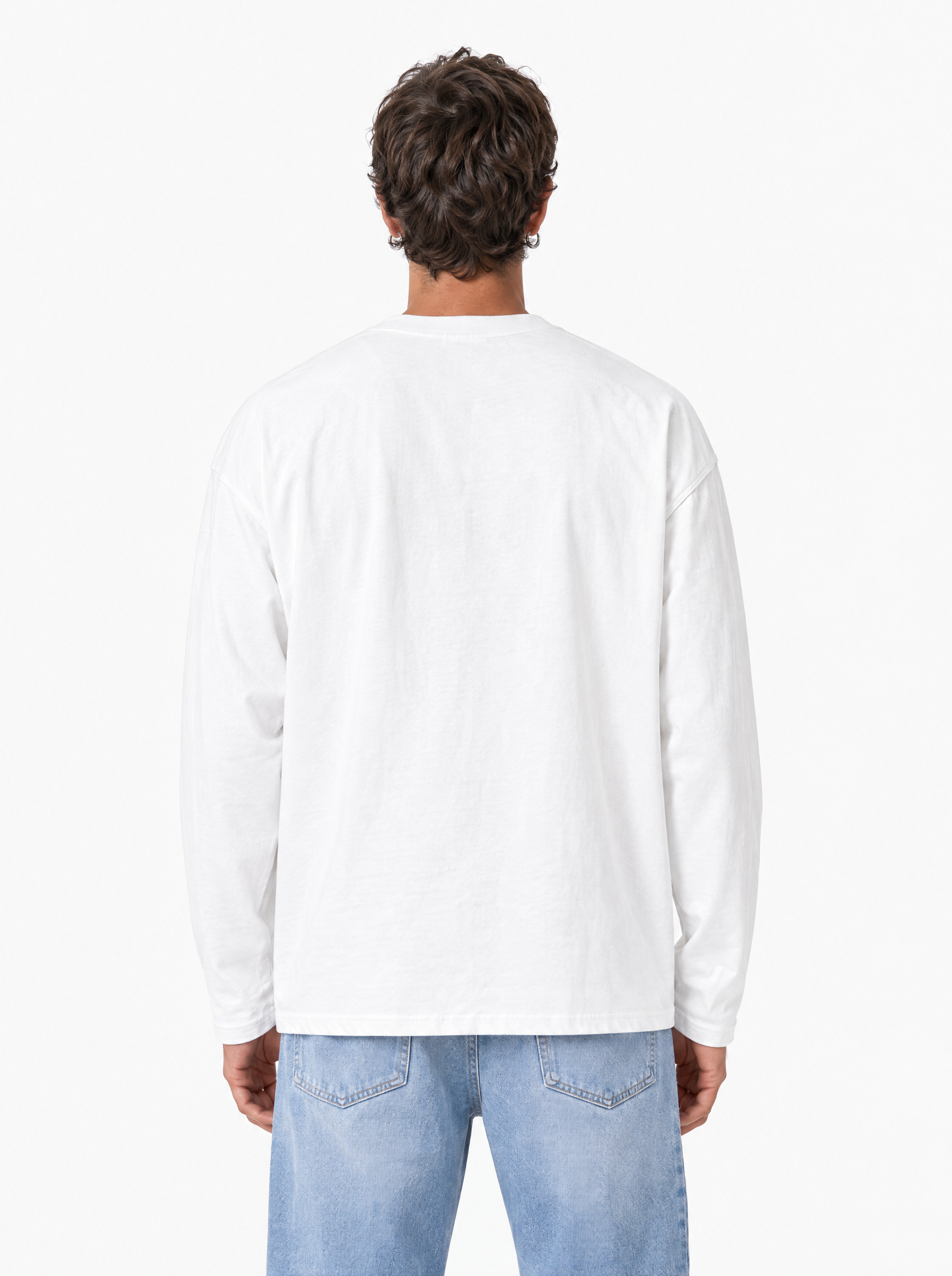 YAMAL Maglia long sleeve panna