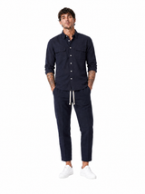 Coordinato slim fit blu DC1935-36