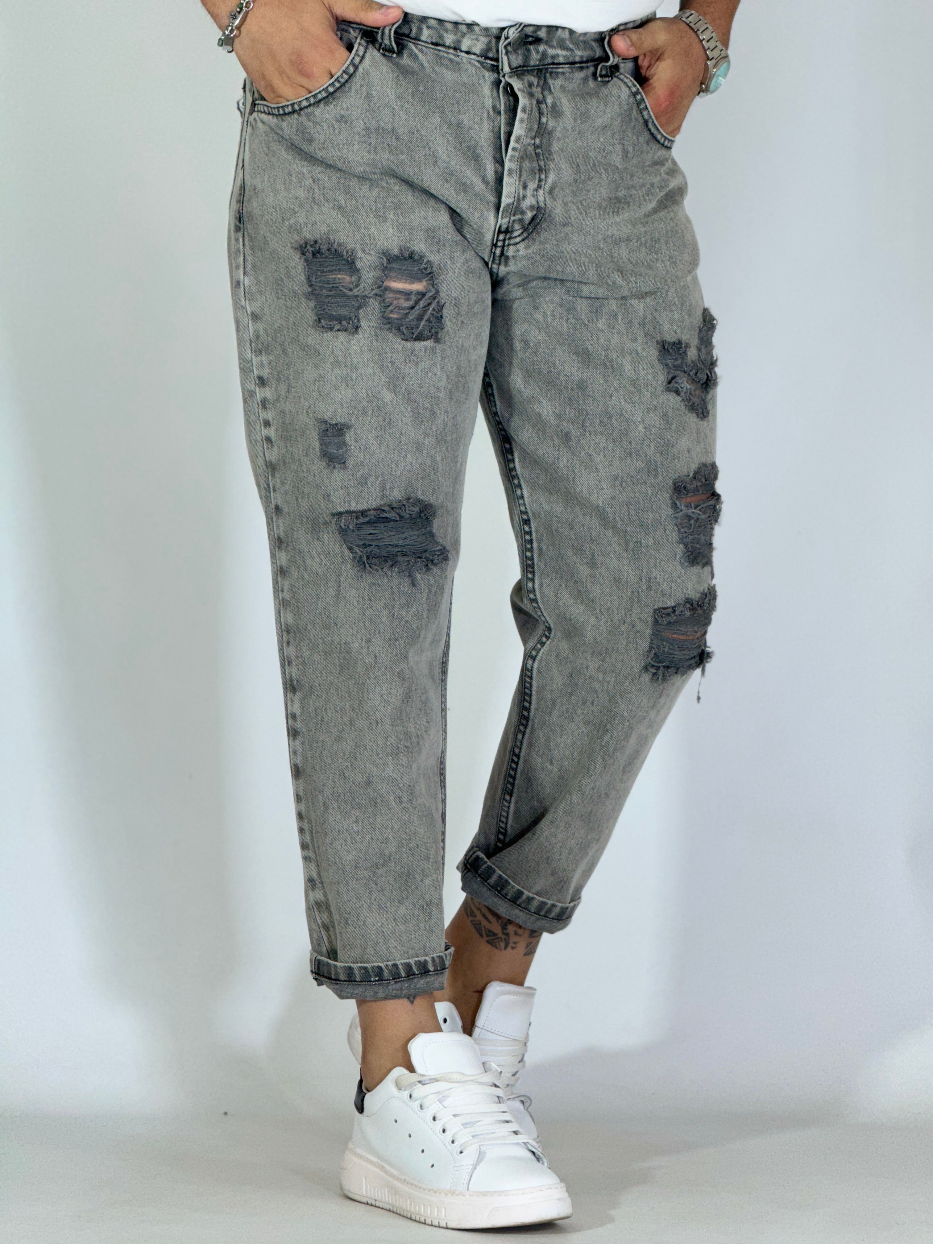 Jeans cenere chiaro BUDAPEST