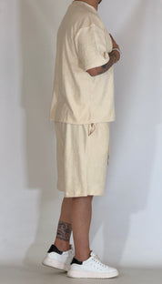 Sapri · Coordinato spugna beige