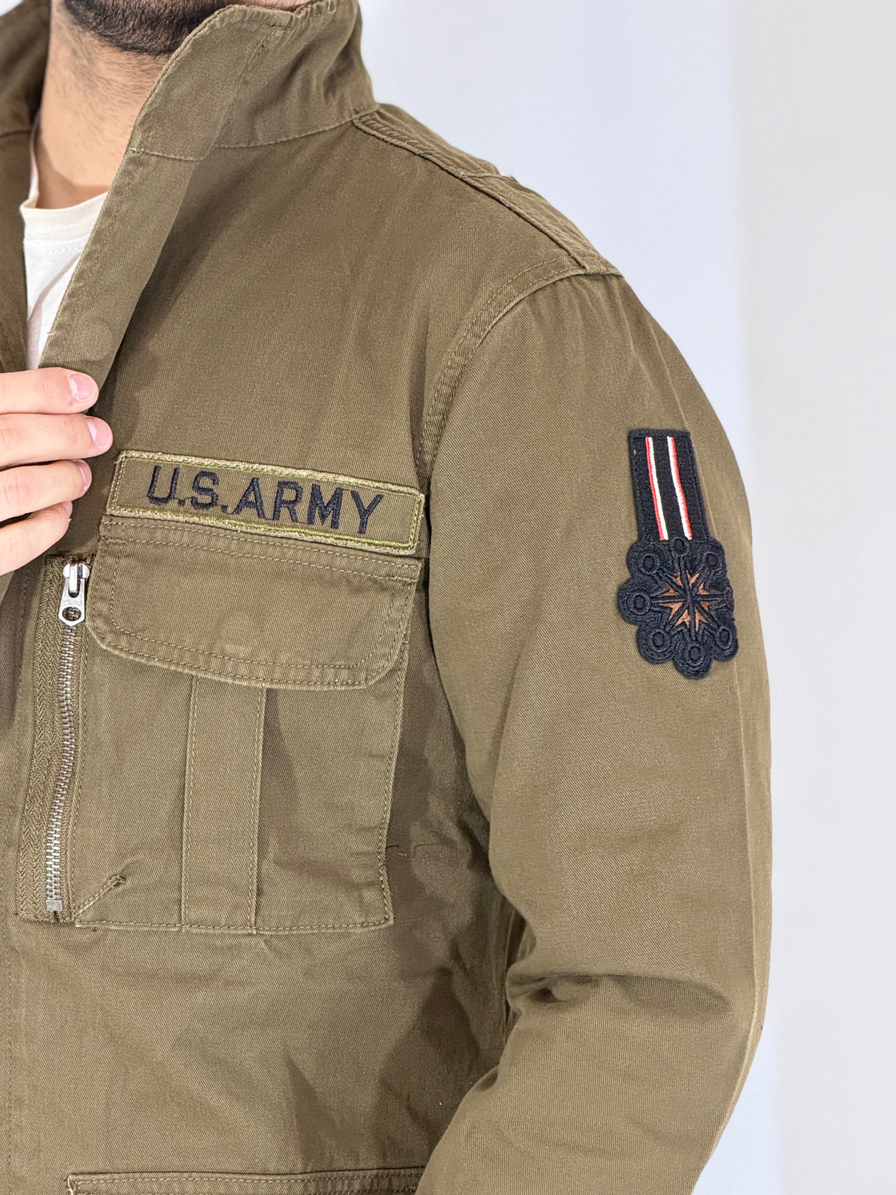 Field jacket verde LANCASTER