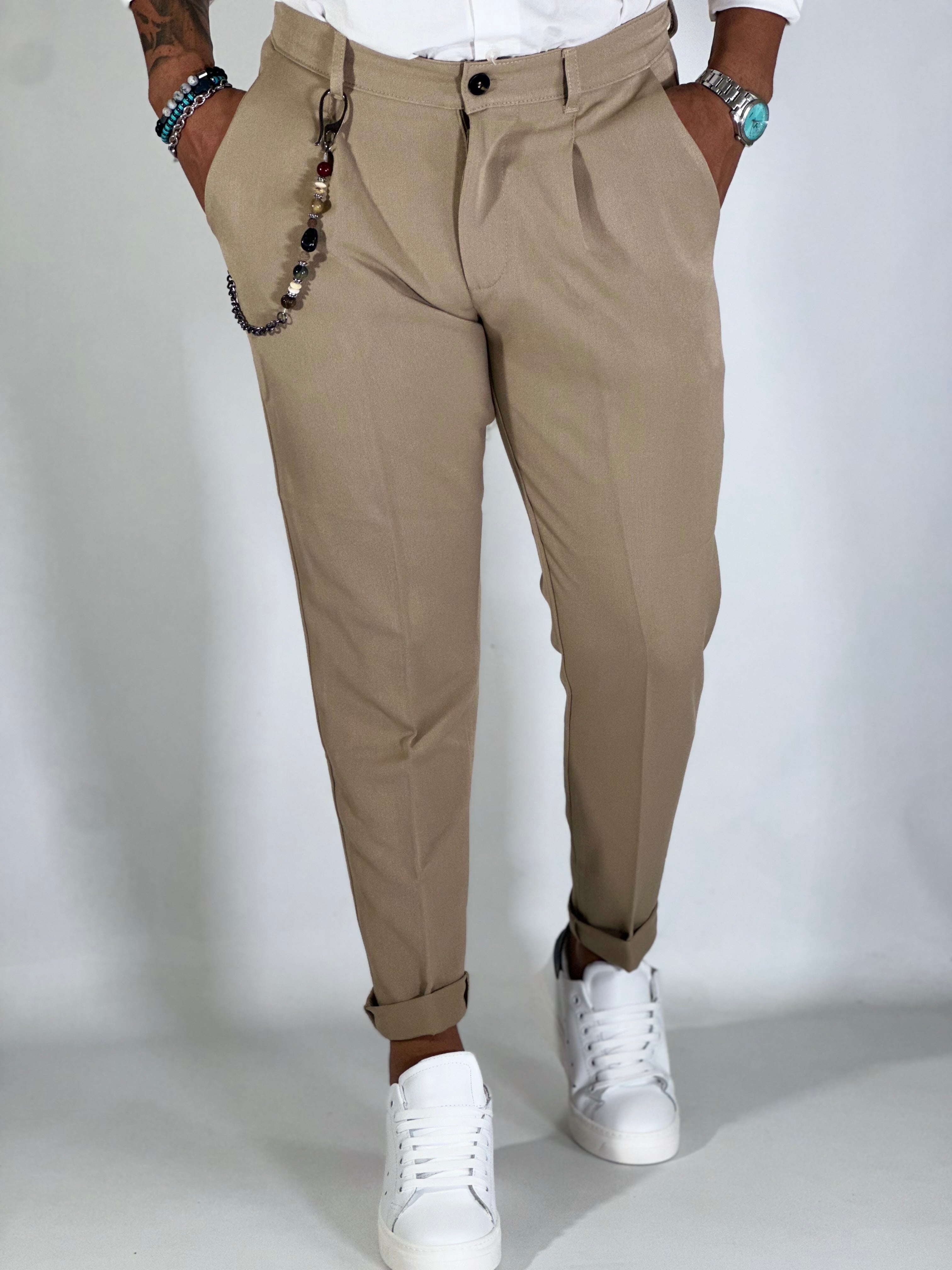 Pantalone beige AG60