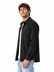 ATLANTIDE Camicia over nero