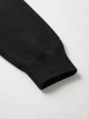Girocollo rasato black W86020