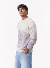Maglia costine rice white W86431