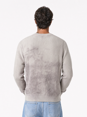 Maglia costine rice white W86431