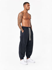 Pantalaccio con molla balloon fit nero DC19209