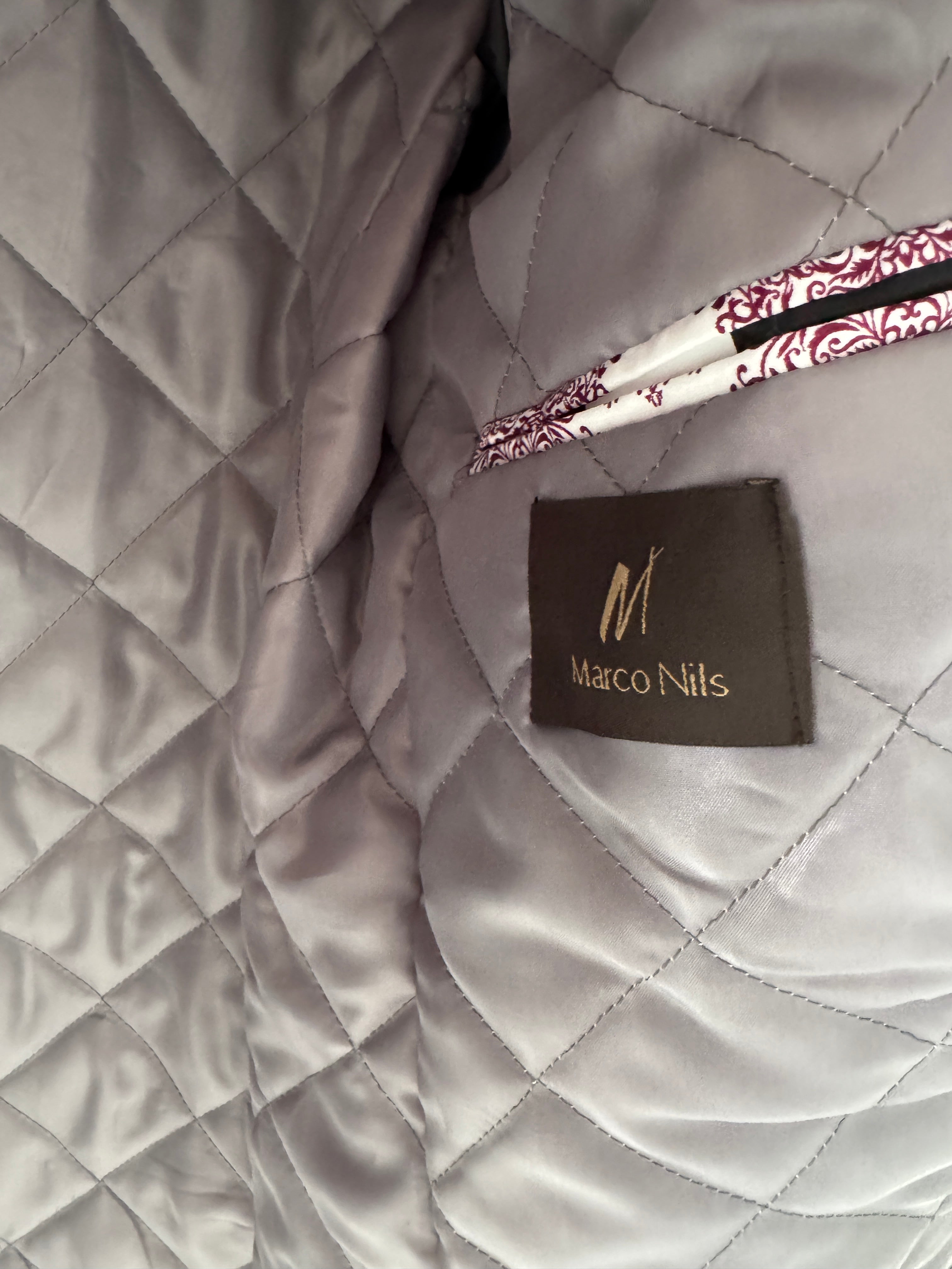 Trench spalmato imbottito beige BERLINO MARCO NILS