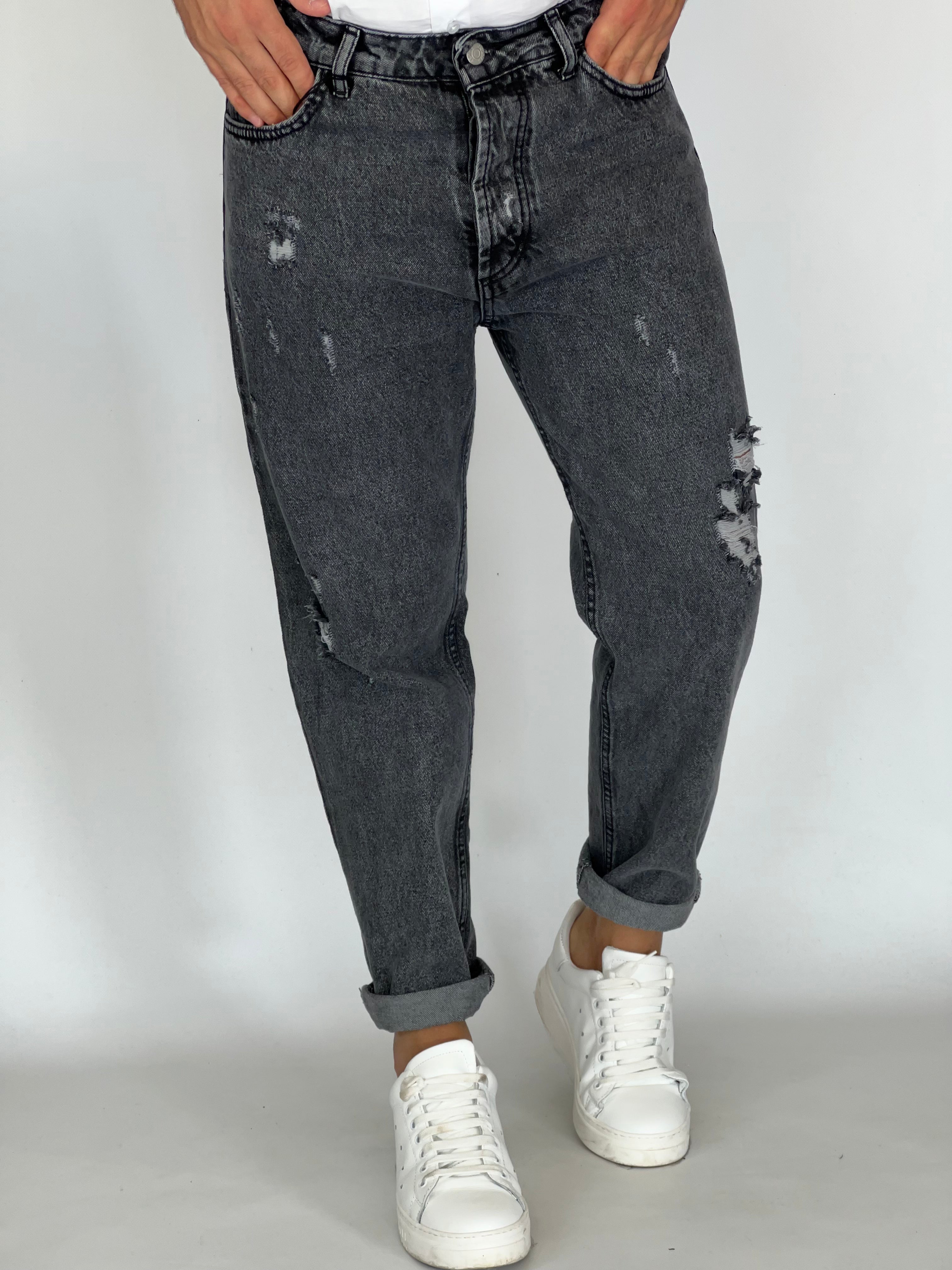 Jeans loose fit cenere PACITO BL15