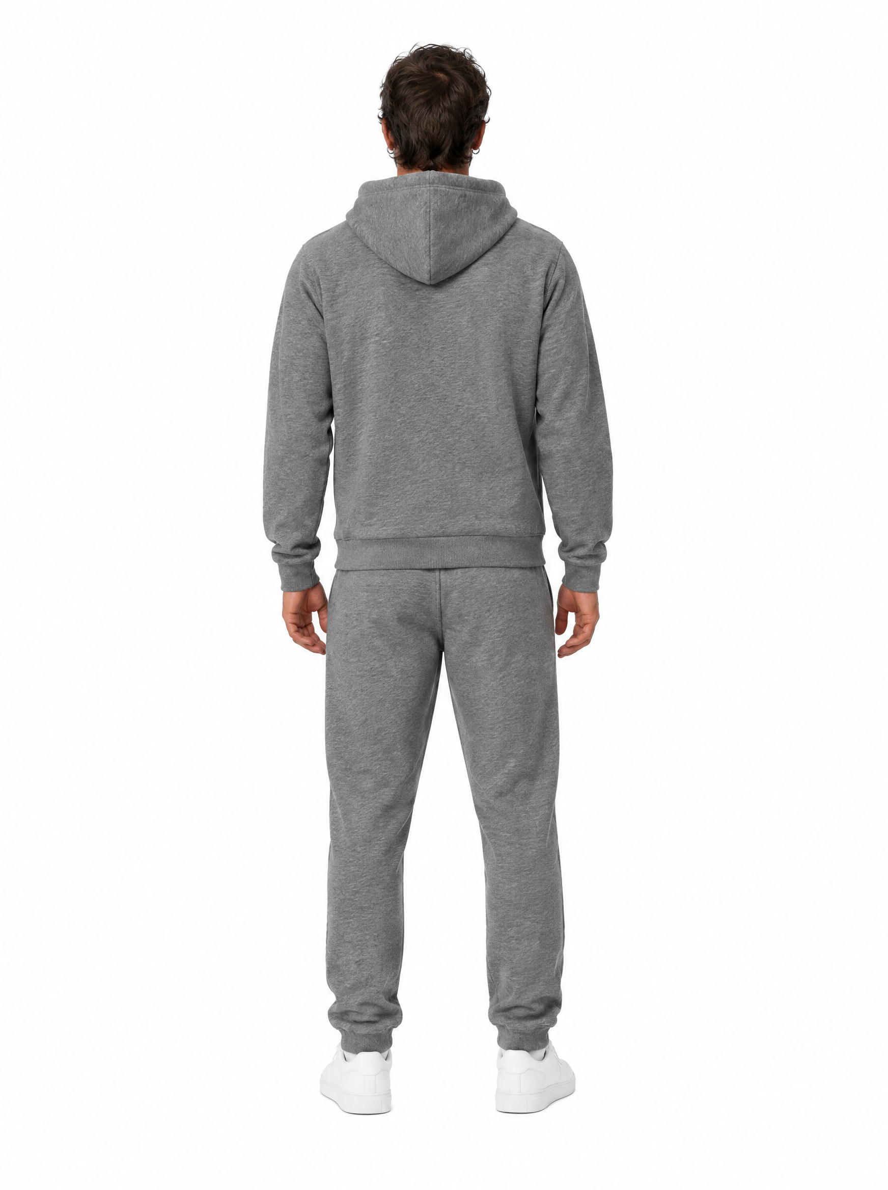 Completo tuta molla grigio AD002