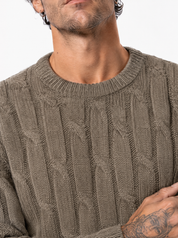 Girocollo a trecce corda 26/4941