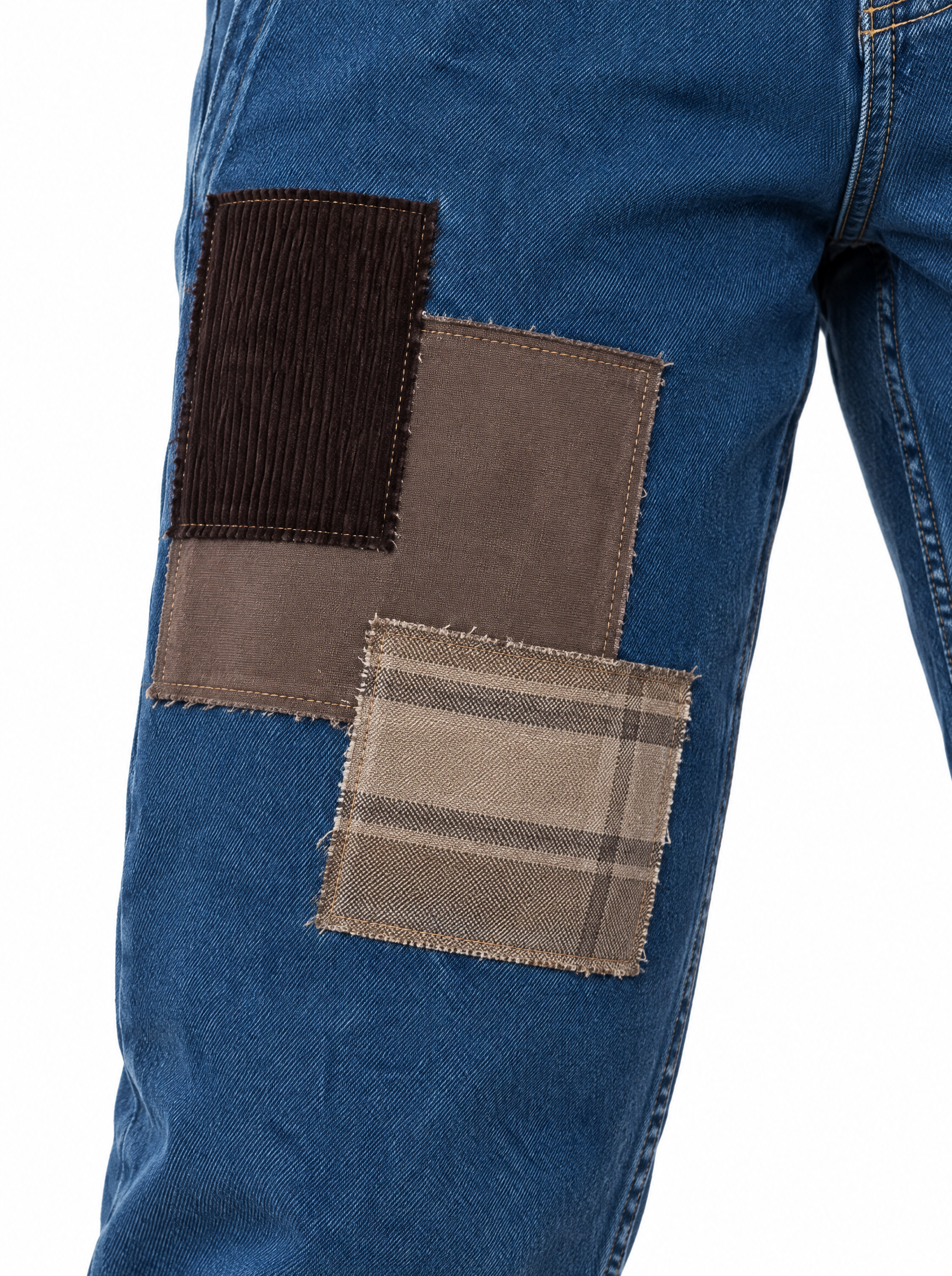 PENELOPE Jeans carrot fit con toppe