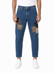 PENELOPE Jeans carrot fit con toppe
