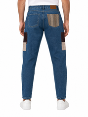 PENELOPE Jeans carrot fit con toppe