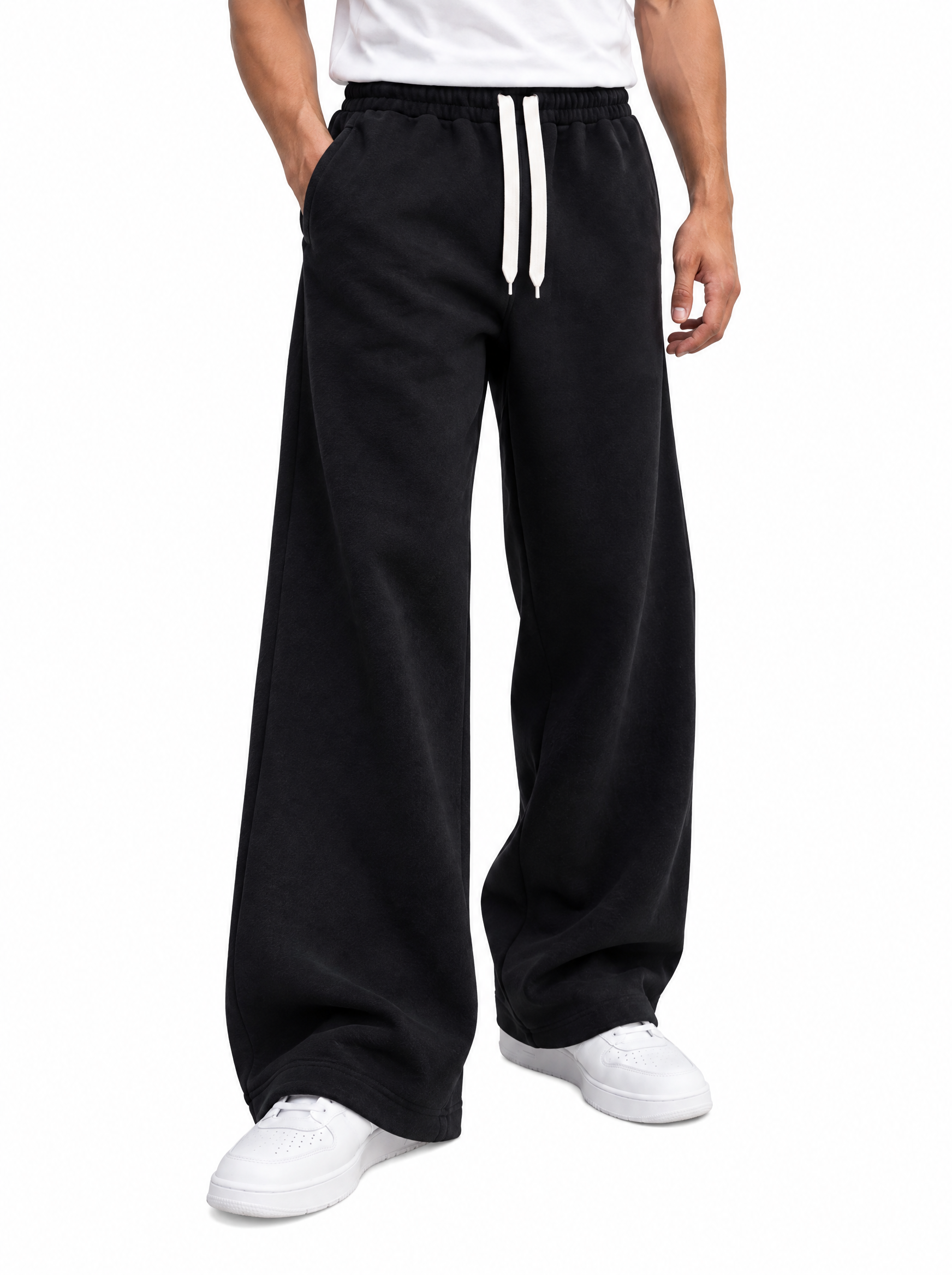 Pantalone tuta Baggy nero NJ122/26
