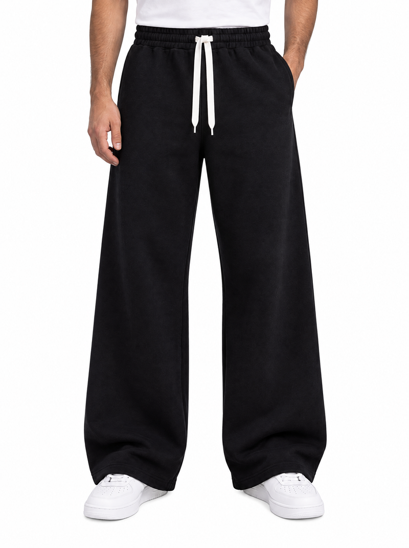 Pantalone tuta Baggy nero NJ122/26