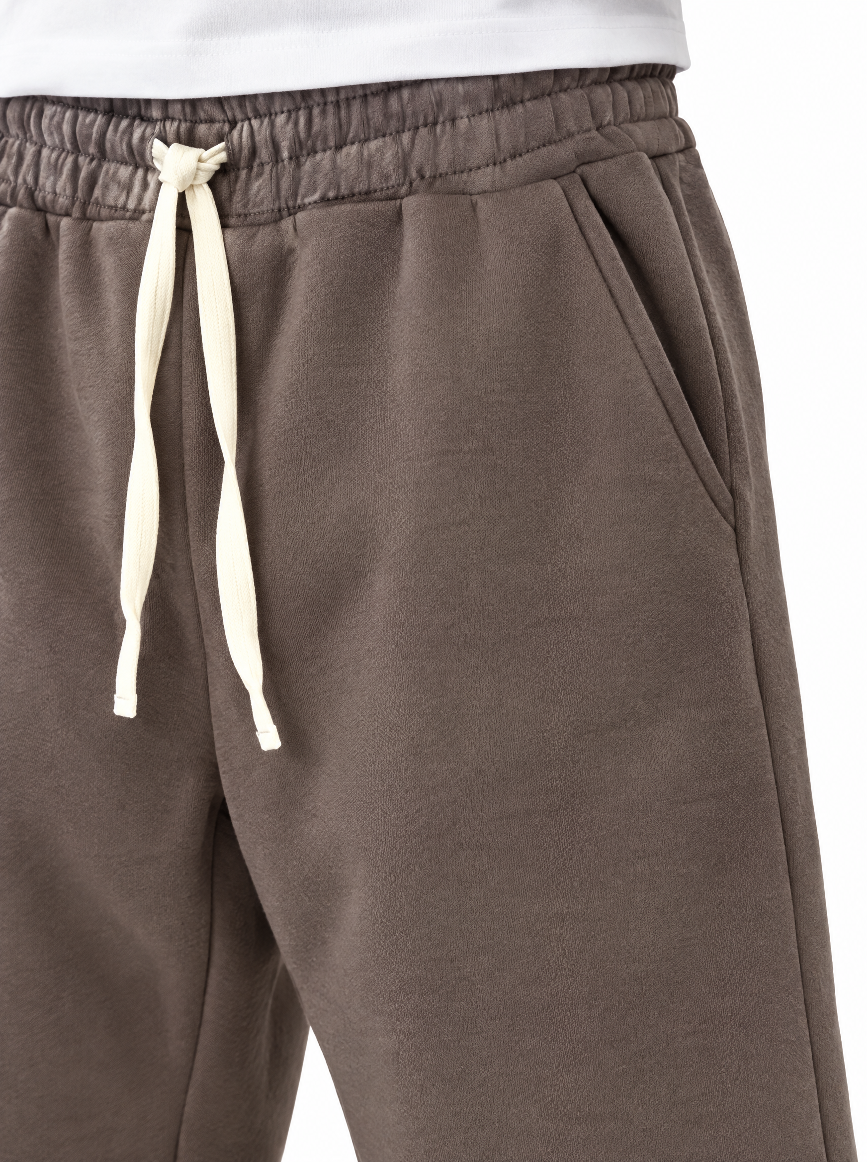 Pantalone tuta Baggy tortora NJ122/26