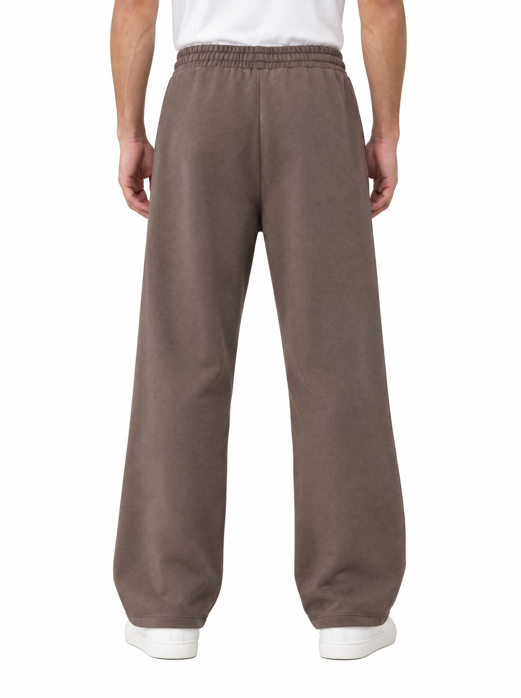 Pantalone tuta Baggy tortora NJ122/26