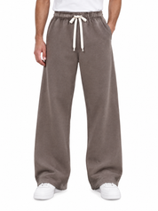 Pantalone tuta Baggy tortora NJ122/26