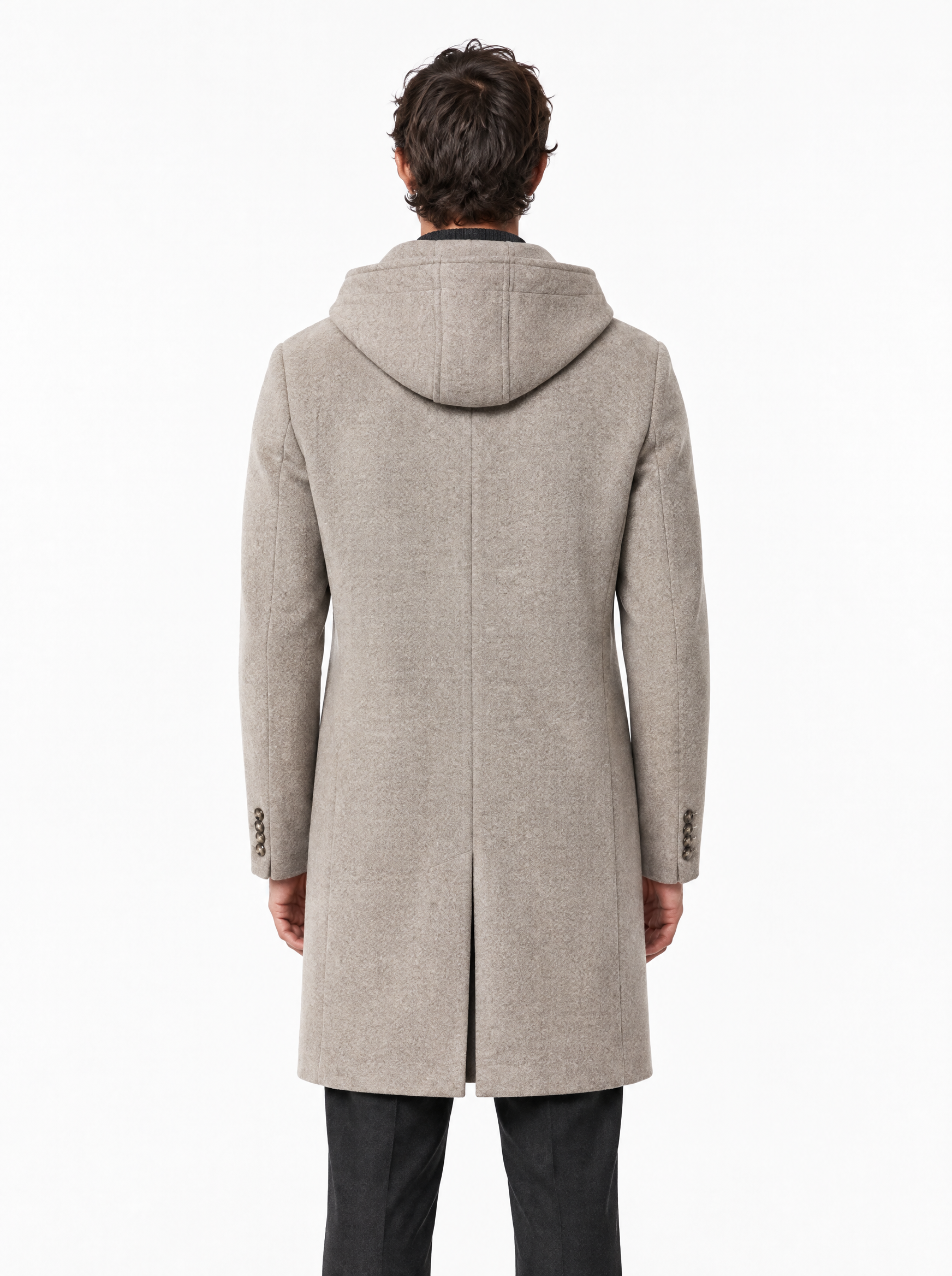 POLARIS Cappotto con pettorina cammello