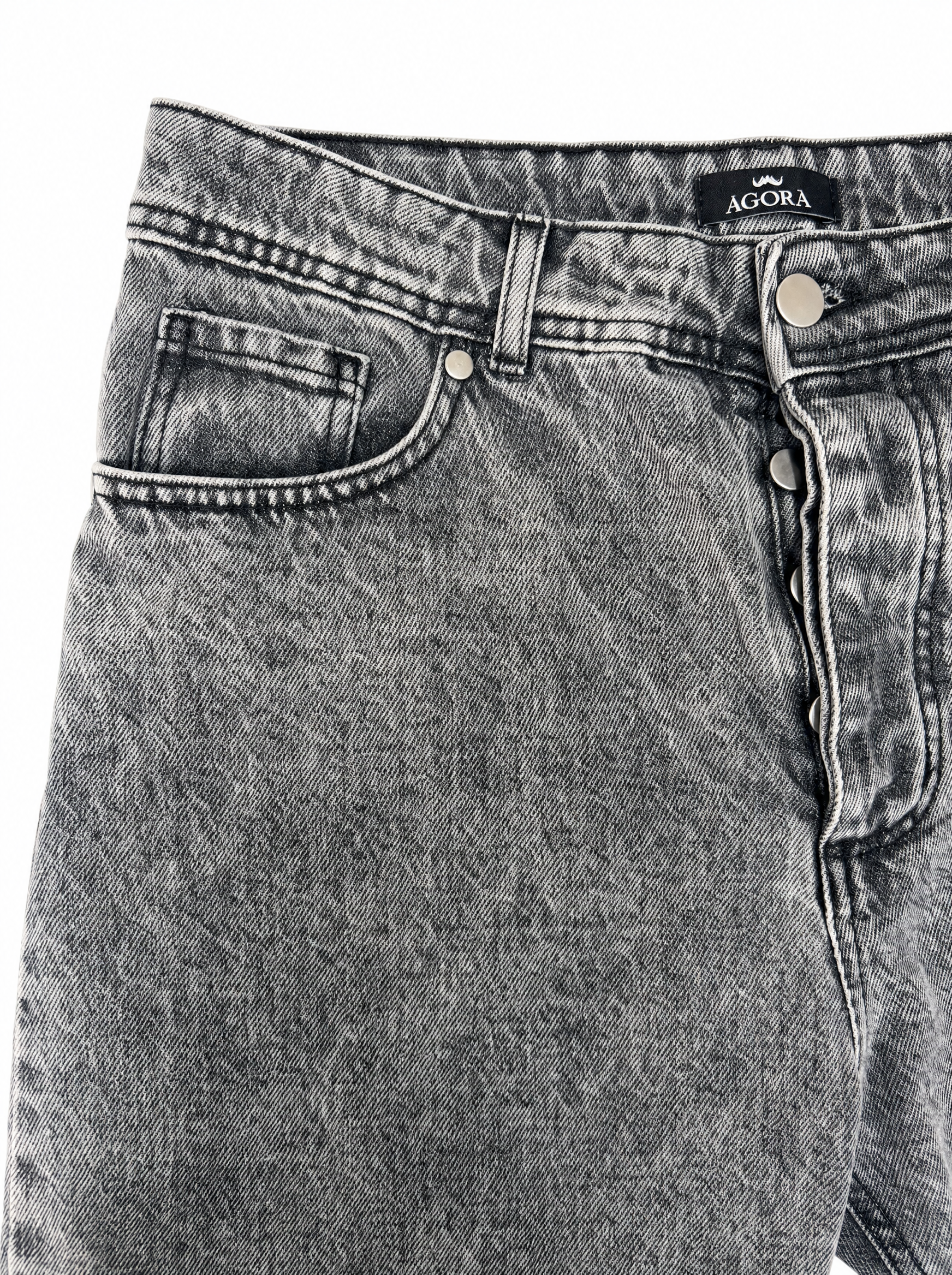 SOHO Jeans carrot cenere