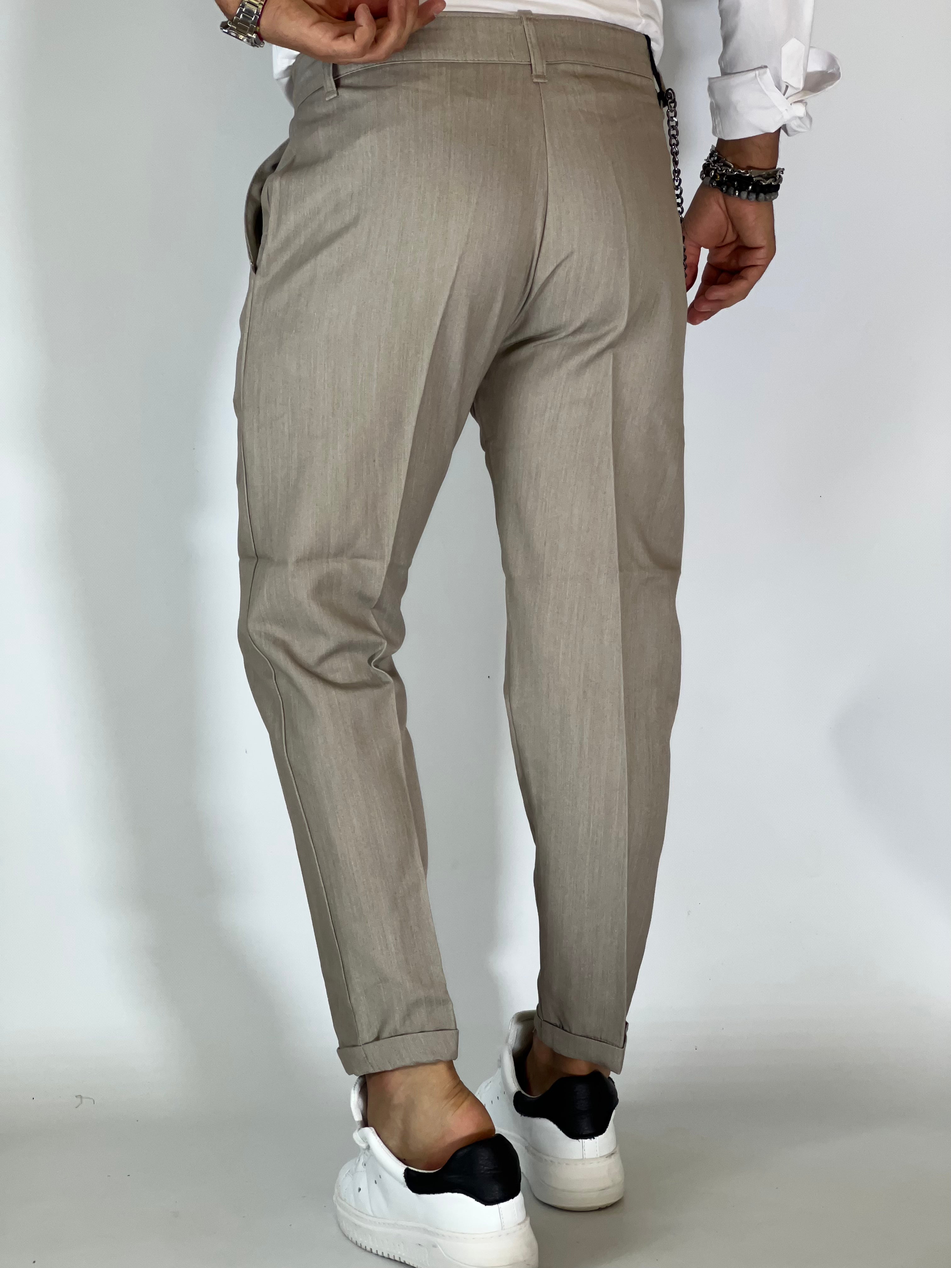 Pantalone elegant fango AG95