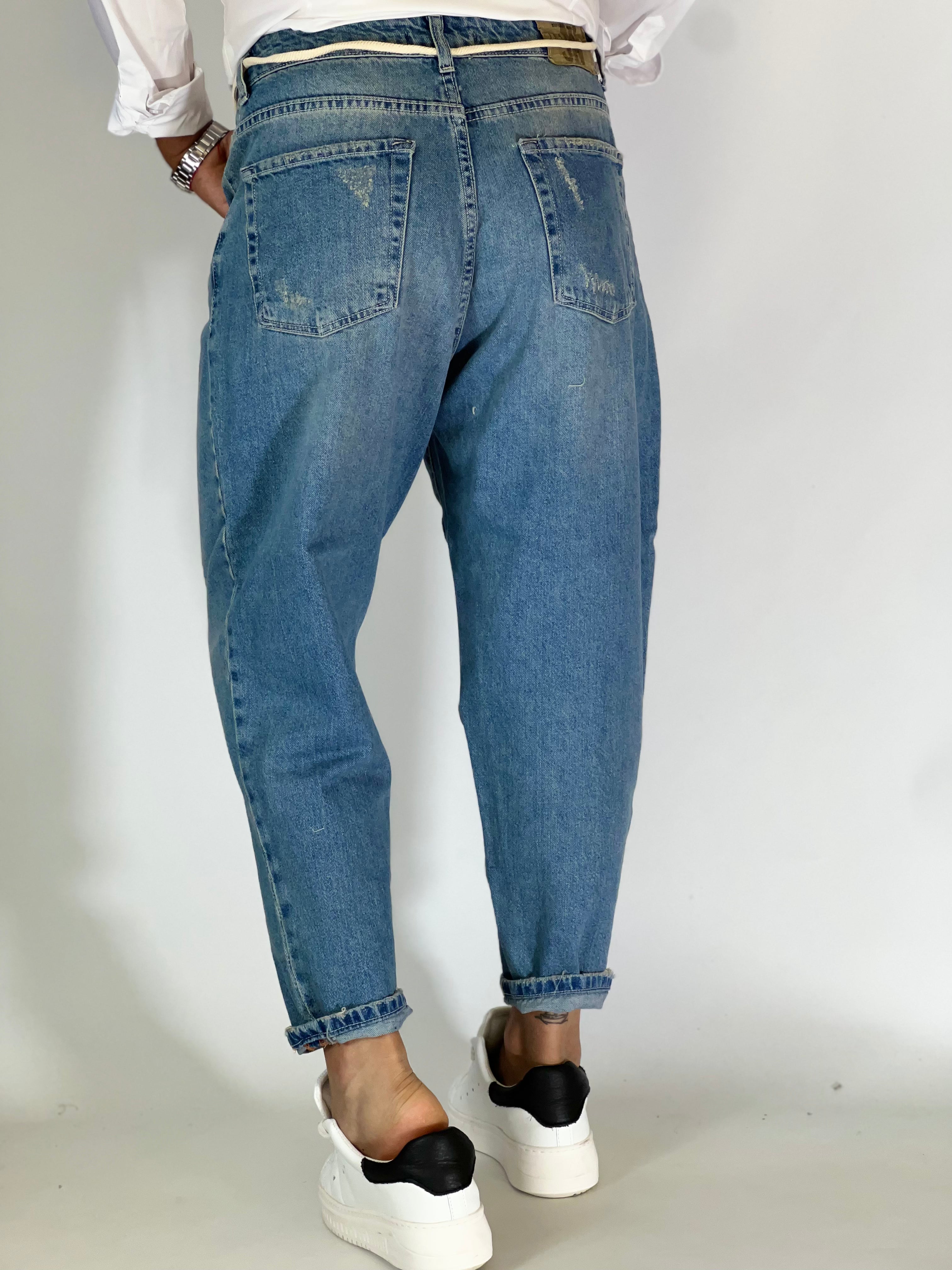 Jeans loose fit sabbiato ALGERIA42