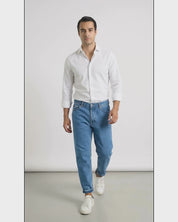 Aura · Jeans loose fit scuro