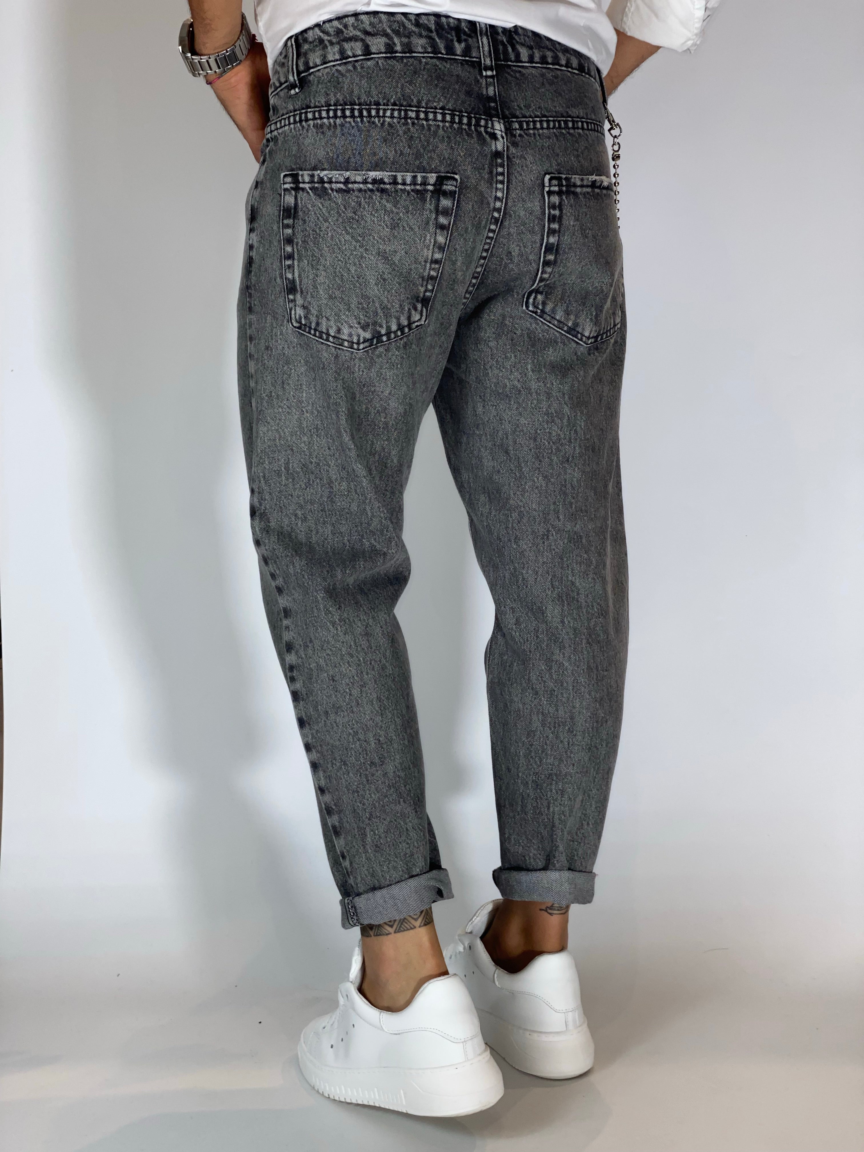 Jeans loose fit cenere CR2509/TEXAS-ZB81