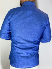 Camicia migliaccio Samuel lino ROYAL