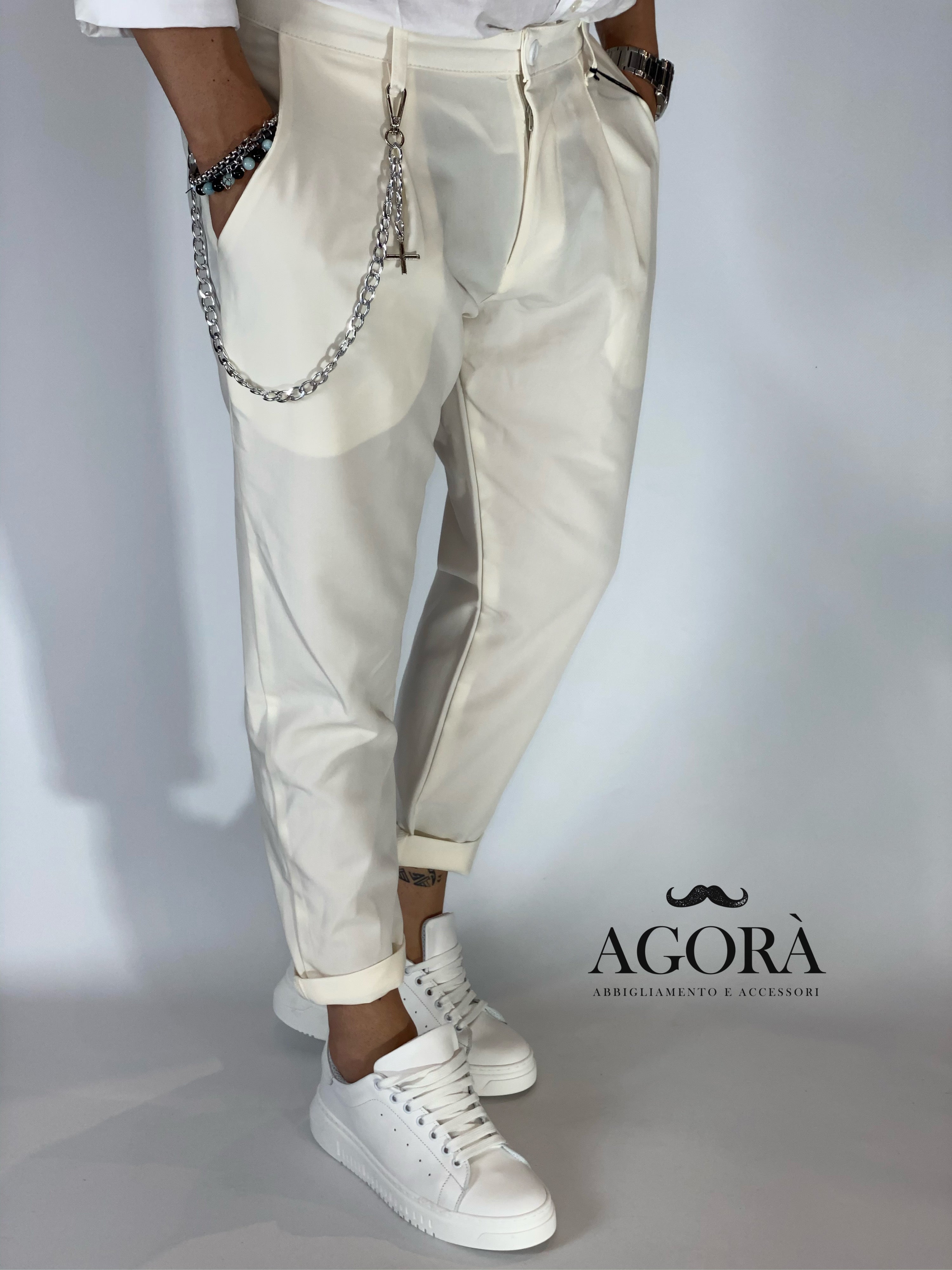 Pantalone bianco AG60